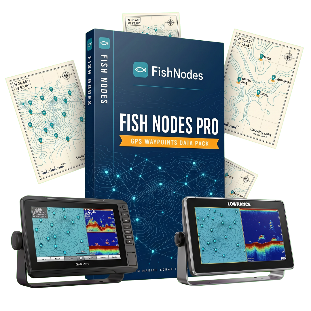 Fish Nodes Pro - GPS Waypoints Data Pack