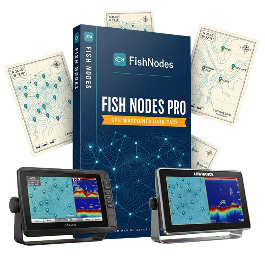 Fish Nodes Pro - GPS Waypoints Data Pack
